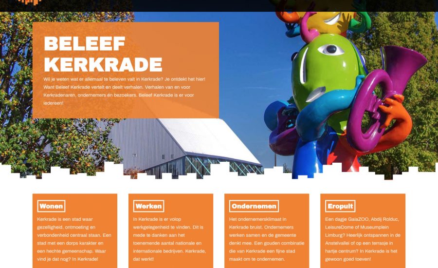 Nieuwe website