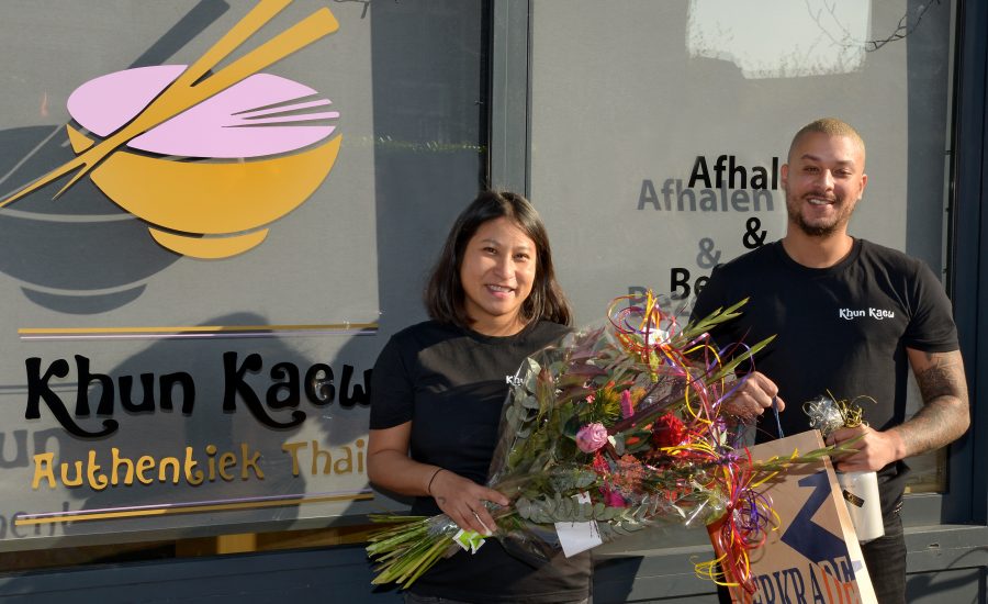 Thaise take away opent deuren