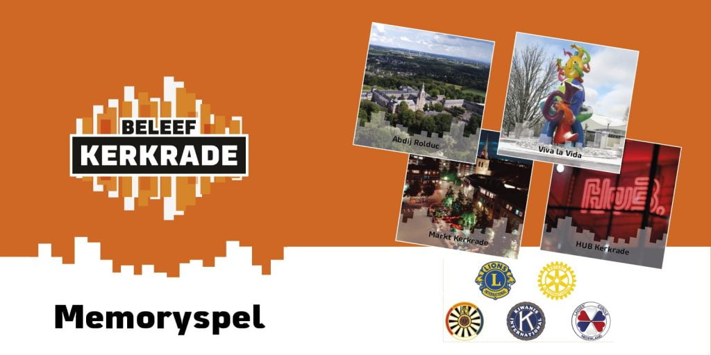 Beleef Kerkrade Memoryspel