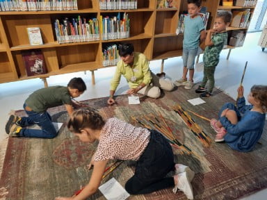 Kinderen jenga