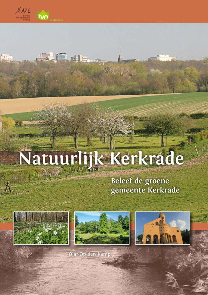 Bij de uitgeverij Stichting Natuurpublicaties Limburg verschijnt rond 22 december het boek ‘Natuurlijk Kerkrade'. Dit boek is geschreven door Olaf Op den Kamp, voorzitter van IVN Kerkrade, en bespreekt maar liefst 21 groene gebieden in Kerkrade. Het boek kost € 21,50 en is verkrijgbaar bij Kerkraadse boekhandels en online te bestellen.