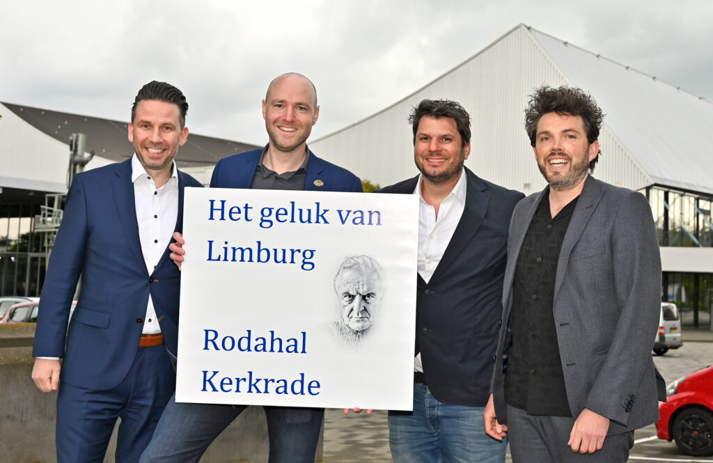 Producenten Toneelgroep Maastricht en Servé Hermans presenteren van mei t/m juli 2025 de nieuwe muziektheaterproductie Het geluk van Limburg in de Rodahal Kerkrade. De hoofdrol wordt gespeeld door Huub Stapel. De productie komt tot stand door een samenwerking met Gemeente Kerkrade en Rodahal Kerkrade.