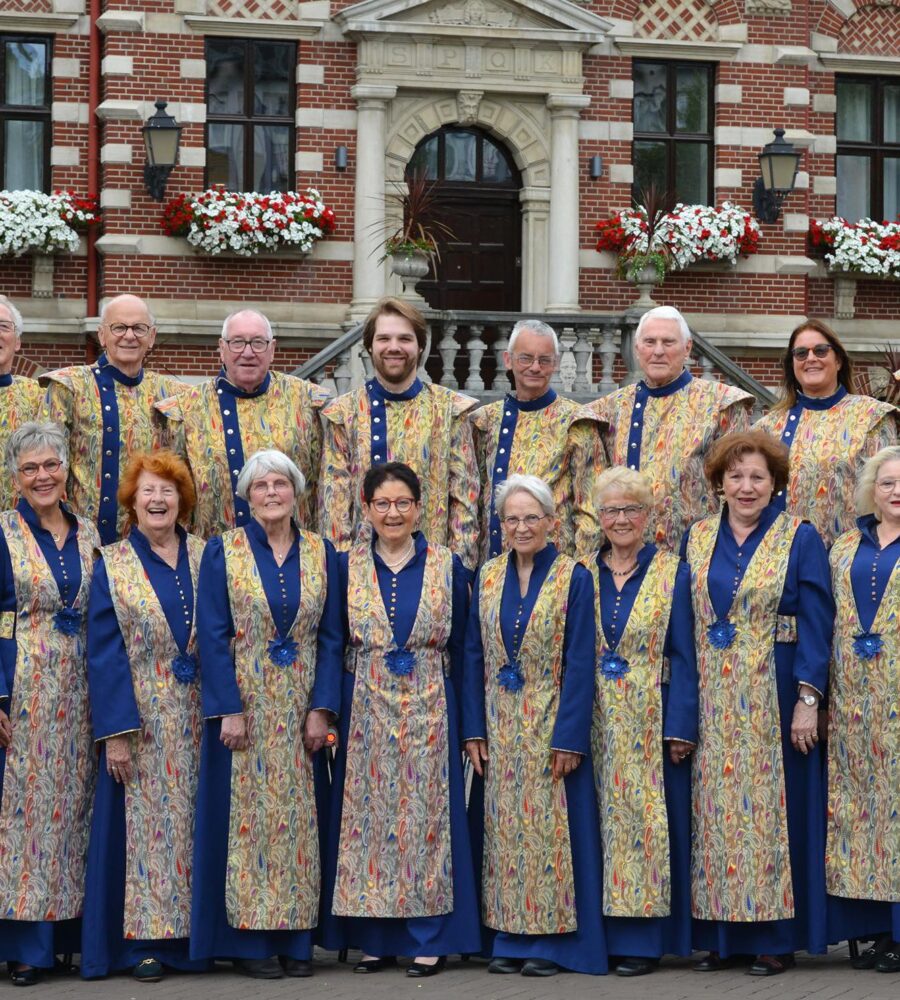 Foto van een koor