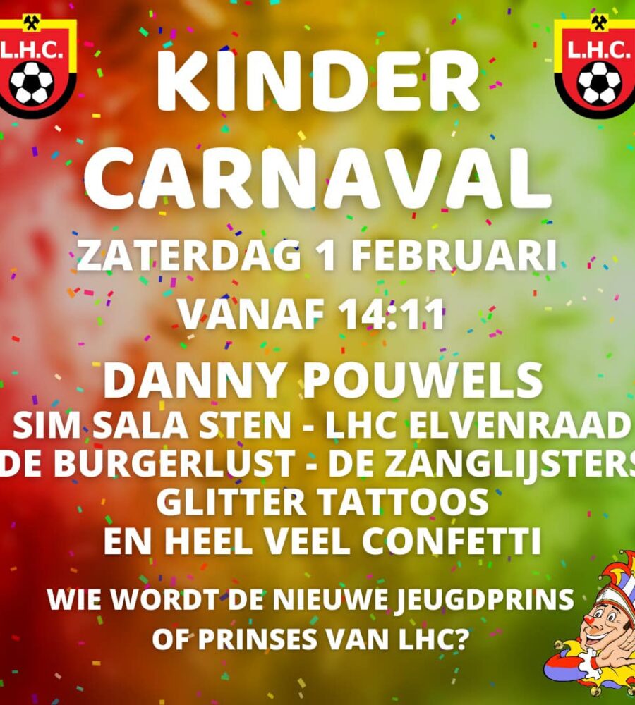 LHC Kinder Carnaval afbeelding