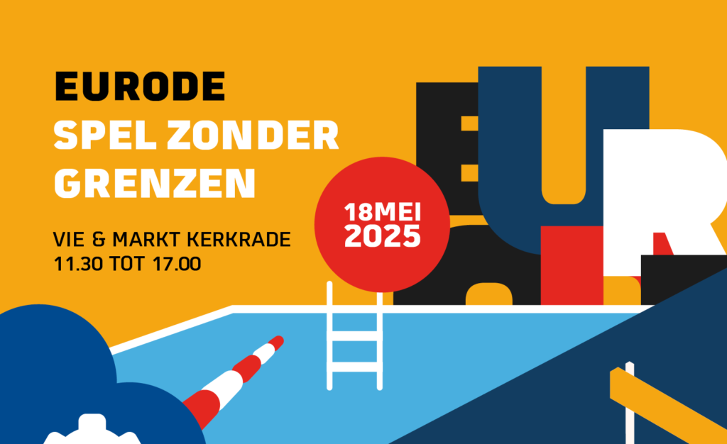 Het Spel zonder Grenzen keert terug op zondag 18 mei 2025 in een nieuw, eigentijds jasje. De eerste editie is in Kerkrade en vindt plaats op de Markt, het Martin Buberplein en in Vie.