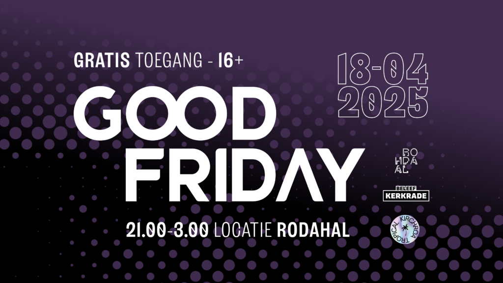 De programmering van de Good Friday Party 2025 is bekend! Wethouder Nicolle Heijltjes (Evenementen en Stadsmarketing) presenteert de namen van deze eerste editie van Good Friday